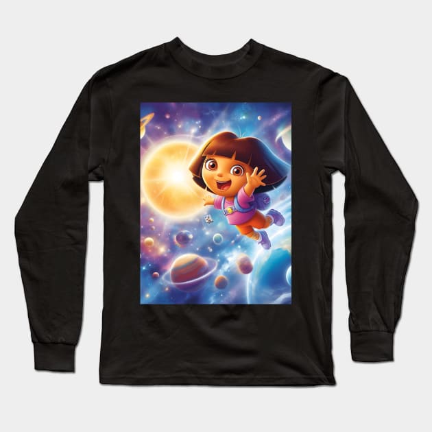 Kids Fashion: Explore the Magic of Cartoons and Enchanting Styles for Children Long Sleeve T-Shirt by insaneLEDP